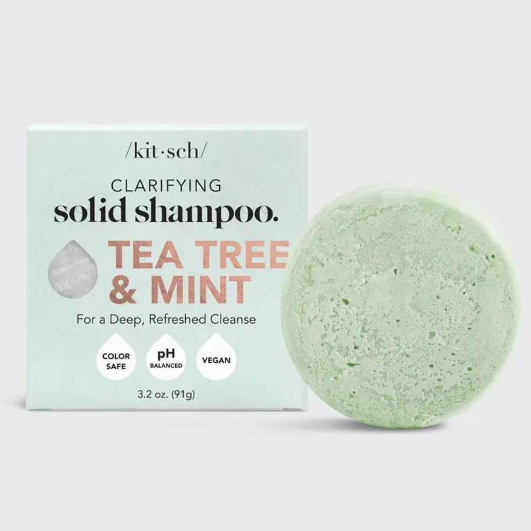 Kitsch Tea Tree and Mint Solid Shampoo Bar