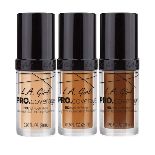 LA Girl Pro Coverage Foundation - Various Shades