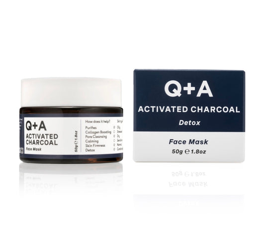 Q+A Activated Charcoal Face Mask